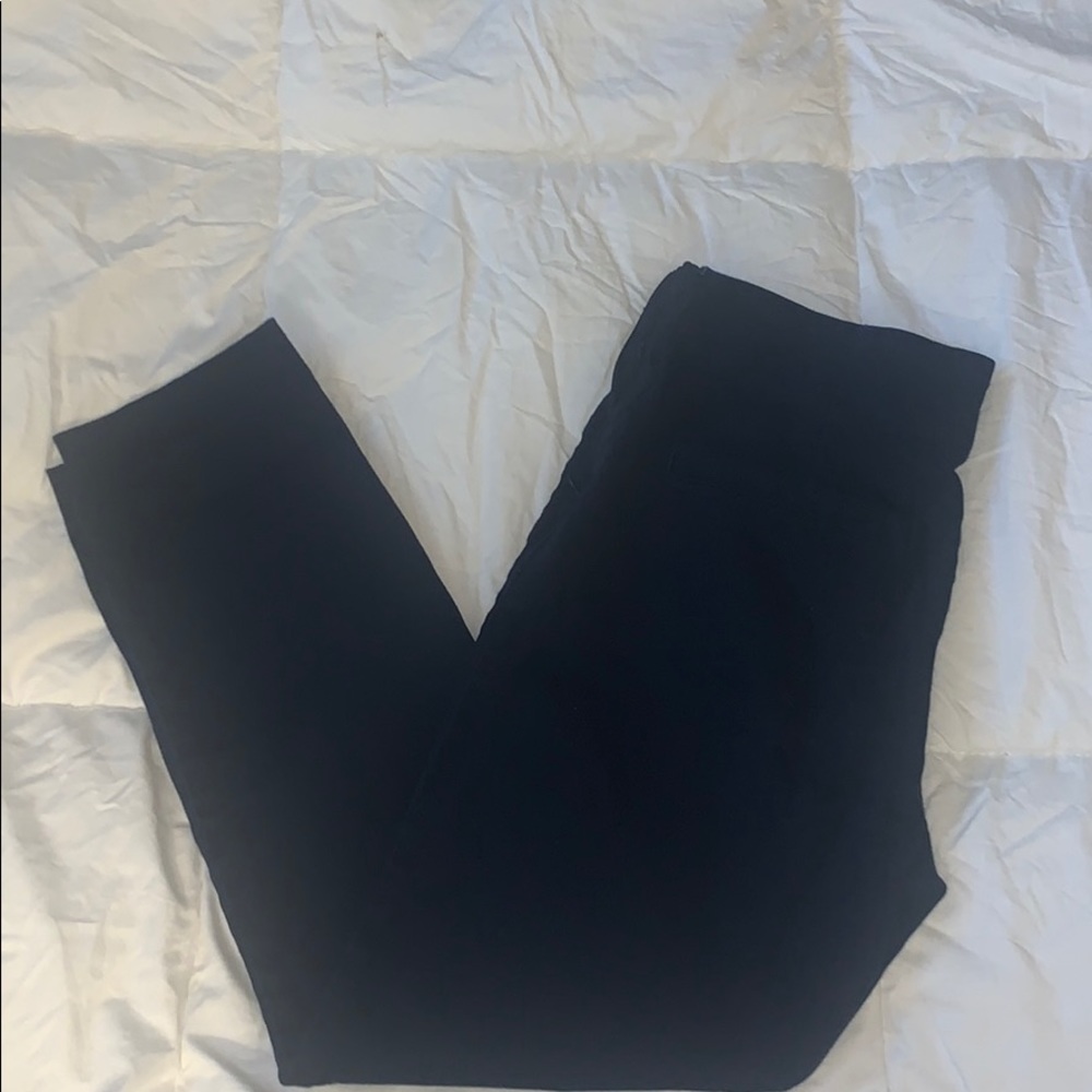 Navy side zip Old Navy pants